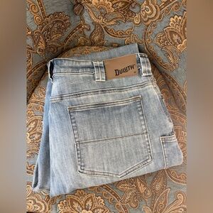 Men's Duluth Relaxed Fit Light Blue Jeans